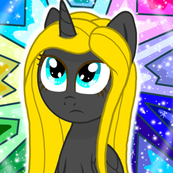 Size: 800x800 | Tagged: safe, artist:php185, oc, oc only, oc:sombra light, oc:sparkle light, alicorn, pony, bits, glass, memories, mosaic, parts, pieces, solo