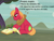 Size: 960x720 | Tagged: safe, edit, edited screencap, editor:korora, screencap, big macintosh, earth pony, pony, g4, hard to say anything, my little pony: friendship is magic, book, cropped, gilbert and sullivan, lyrics, our town, sad, song reference, text, the yeomen of the guard, tree