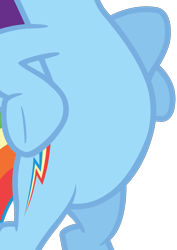 Size: 1145x1621 | Tagged: artist needed, source needed, safe, edit, vector edit, rainbow dash, pegasus, pony, g4, wonderbolts academy, belly, cropped, female, hooves on hips, mare, pictures of bellies, simple background, solo, transparent background, vector