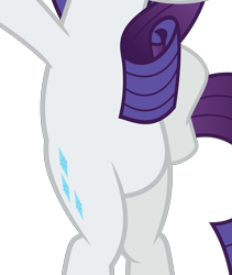 Size: 2291x2714 | Tagged: safe, artist:jhayarr23, edit, vector edit, rarity, pony, fake it 'til you make it, g4, belly, bipedal, cropped, female, high res, hoof on hip, pictures of bellies, simple background, solo, transparent background, vector
