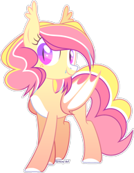 Size: 1764x2278 | Tagged: safe, artist:rerorir, oc, oc only, oc:tropical paradise, bat pony, pony, female, mare, simple background, solo, transparent background