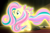 Size: 1339x885 | Tagged: safe, screencap, fluttershy, pegasus, pony, do princesses dream of magic sheep, g4, cropped, female, glowing, magic, rainbow power, smiling, solo