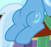Size: 178x163 | Tagged: safe, screencap, trixie, pony, a horse shoe-in, g4, belly, cropped, female, legs, mare, pictures of bellies, pictures of legs