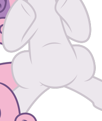Size: 1901x2249 | Tagged: safe, artist:sollace, edit, vector edit, sweetie belle, pony, g4, growing up is hard to do, belly, cropped, female, high res, older, older sweetie belle, pictures of bellies, show accurate, simple background, sitting, solo, transparent background, vector