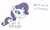 Size: 1196x712 | Tagged: safe, artist:cmara, rarity, pony, unicorn, g4.5, my little pony: pony life, eyeshadow, female, makeup, mare, simple background, solo, traditional art, white background