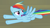 Size: 1920x1080 | Tagged: safe, screencap, rainbow dash, pony, daring doubt, g4, female, solo