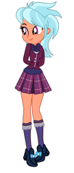 Size: 917x2129 | Tagged: safe, artist:gmaplay, frosty orange, equestria girls, g4, female, simple background, solo, transparent background