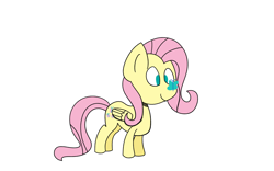 Size: 1920x1200 | Tagged: safe, artist:teddieatwork, fluttershy, butterfly, pegasus, pony, g4, butterfly on nose, insect on nose, solo