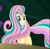 Size: 632x619 | Tagged: safe, screencap, fluttershy, rarity, pegasus, pony, unicorn, g4, twilight's kingdom, cropped, female, mare, offscreen character, rainbow power, solo focus