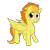 Size: 2000x2000 | Tagged: safe, artist:jubyskylines, part of a set, spitfire, pegasus, pony, g4, chest fluff, cute, cutefire, female, high res, looking at you, mare, simple background, smiling, solo, transparent background