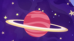 Size: 1280x720 | Tagged: safe, screencap, g4, sparkle's seven, background, no pony, saturn, scenic ponyville, space