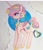 Size: 720x835 | Tagged: safe, artist:dollbunnie, princess cadance, alicorn, pony, g4, eyebrows, instagram, male, marker drawing, prince bolero, rule 63, solo, traditional art