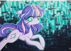 Size: 720x519 | Tagged: safe, artist:dollbunnie, twilight sparkle, pony, g4, female, marker drawing, solo, traditional art, vent art