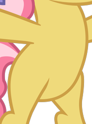 Size: 2200x2965 | Tagged: safe, artist:causenpc, edit, vector edit, kettle corn, pony, g4, marks and recreation, belly, bipedal, cropped, female, high res, pictures of bellies, simple background, solo, transparent background, vector