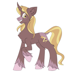 Size: 2035x2035 | Tagged: safe, artist:itazurana, oc, oc only, oc:star struck, pony, unicorn, high res, male, simple background, solo, transparent background