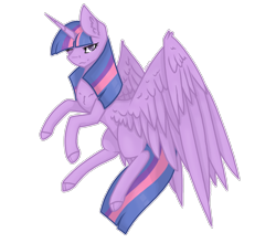 Size: 1366x1200 | Tagged: safe, artist:chrystal_company, twilight sparkle, alicorn, pony, g4, ear fluff, female, mare, rearing, simple background, solo, transparent background, twilight sparkle (alicorn)