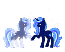 Size: 2548x2036 | Tagged: safe, artist:twinklecometyt, oc, oc only, oc:starry twinkle storm, alicorn, pony, unicorn, female, high res, magic, mare, simple background, solo, transparent background
