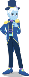 Size: 1724x4500 | Tagged: safe, artist:limedazzle, trixie, equestria girls, g4, my little pony equestria girls: better together, epaulettes, equestria guys, hat, magician outfit, male, rule 63, show accurate, simple background, solo, top hat, transparent background, tristan