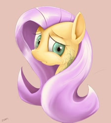 Size: 612x680 | Tagged: safe, artist:zebra10045, fluttershy, g4, crying, eyebrows, scared