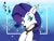 Size: 680x510 | Tagged: safe, artist:zebra10045, rarity, dog, g4, collar, disney, dogified, furry, makeup, pet tag, species swap