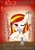 Size: 700x1010 | Tagged: safe, artist:garammasara, oc, oc only, oc:poniko, pony, blushing, convention:japanponycon, drunk, eyebrows, japan ponycon, japanese, one eye closed, sake, solo, table, translation request, wink