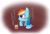 Size: 680x467 | Tagged: safe, artist:garammasara, rainbow dash, pony, g4, blushing, drunk, drunker dash, solo