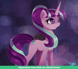 Size: 956x848 | Tagged: safe, artist:sae, edit, starlight glimmer, pony, unicorn, g4, abstract background, amino, female, mare, needs more jpeg, s5 starlight, solo