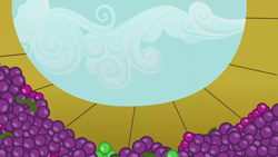 Size: 1280x720 | Tagged: safe, screencap, g4, sisterhooves social, background, food, grapes, no pony, scenic ponyville, sweet apple acres