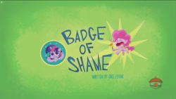 Size: 1920x1080 | Tagged: safe, screencap, pinkie pie, twilight sparkle, earth pony, pony, badge of shame, g4, g4.5, my little pony: pony life, title card