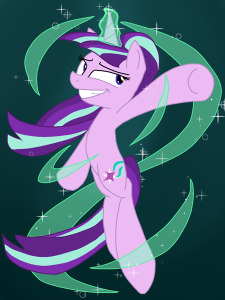 Safe Artist Gerarity334 Starlight Glimmer Digital Art Evil Starlight Magic Derpibooru