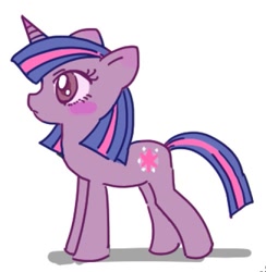 Size: 489x502 | Tagged: safe, artist:mmzkmzk, twilight sparkle, g4, digital art