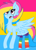 Size: 784x1096 | Tagged: safe, artist:circuspaparazzi5678, oc, oc only, oc:pansexual, pegasus, pony, base used, clothes, cute, pansexual, pansexual pride flag, pride, pride flag, pride socks, rainbow socks, socks, solo, striped socks, surprise face