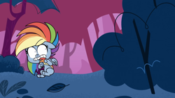 Size: 1920x1080 | Tagged: safe, screencap, rainbow dash, pony, bighoof walking, g4.5, my little pony: pony life