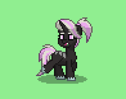 Size: 294x233 | Tagged: safe, oc, oc:gem, changeling, pony, fanfic:one hug bug, pony town, changeling oc, holeless, pink changeling