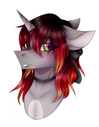 Size: 1024x1321 | Tagged: safe, artist:dawndream2003, oc, oc only, pony, unicorn, bust, female, mare, portrait, simple background, solo, transparent background