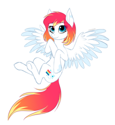 Size: 2995x3262 | Tagged: safe, artist:starshade, oc, oc only, oc:spectrum beam, pegasus, pony, high res, simple background, solo
