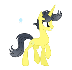 Size: 1817x1741 | Tagged: safe, artist:darbypop1, oc, oc only, oc:magic muse, pony, unicorn, male, simple background, solo, stallion, transparent background