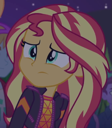 Size: 459x525 | Tagged: safe, screencap, sunset shimmer, equestria girls, g4, the last drop, spoiler:eqg series (season 2), cropped, female, solo focus