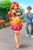 Size: 683x1024 | Tagged: safe, alternate version, artist:racoonsan, edit, editor:thomasfan45, sunset shimmer, human, equestria girls, g4, anime, barefoot, barefooting, beautiful, beautisexy, belly button, bench, bikini, black swimsuit, blushing, breasts, busty sunset shimmer, cellphone, clothes, cutie mark swimsuit, eyeshadow, faceless male, feet, female, hat, human coloration, jeweled swimsuit, legs, makeup, male, midriff, offscreen character, outdoors, pants, park, phone, sarong, sexy, stupid sexy sunset shimmer, summer sunset, surprised, sweater, swimsuit, tree, walkway