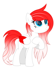 Size: 2200x3000 | Tagged: safe, artist:mint-light, artist:ponkus, oc, oc only, oc:deepest apologies, oc:making amends, pegasus, pony, colored wings, high res, rule 63, simple background, solo, transparent background, two toned wings, wings
