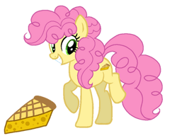 Size: 400x312 | Tagged: safe, artist:madlilon2051, li'l cheese, pony, g4, the last problem, female, older, simple background, solo, transparent background
