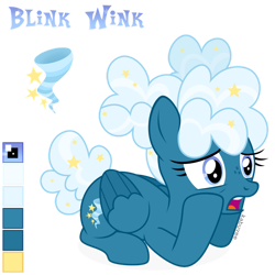 Size: 1024x1024 | Tagged: safe, artist:kabuvee, oc, oc only, oc:blink wink, pegasus, pony, female, mare, reference sheet, simple background, solo, transparent background