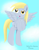 Size: 661x853 | Tagged: safe, artist:wrath-marionphauna, derpy hooves, pony, g4, cloud, digital art, female, flying, solo, surprised