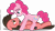 Size: 3509x1987 | Tagged: safe, artist:ace play, pinkie pie, oc, oc:ace play, earth pony, pony, g4, bedroom eyes, blushing, canon x oc, cute, diapinkes, facial hair, female, female on male, floppy ears, goatee, grin, looking at each other, male, mare, mare on stallion, on back, pinkieplay, pinned down, shipping, simple background, smiling, stallion, straight, transparent background, vector