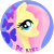 Size: 1024x1024 | Tagged: safe, artist:kabuvee, part of a set, fluttershy, butterfly, pony, g4, be kind, bust, circle background, cute, female, kindness, looking at you, mare, portrait, shyabetes, simple background, smiling, solo, three quarter view, transparent background