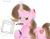 Size: 2000x1577 | Tagged: safe, artist:wrath-marionphauna, oc, oc only, oc:color breezie, pony, unicorn, covered in paint, looking at you, magic, paintbrush, painting, sketch, solo