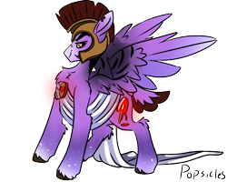 Size: 3907x3125 | Tagged: safe, artist:brainiac, derpibooru exclusive, oc, oc only, oc:popsicles, pony, high res, male, shitposting, solo, stallion