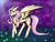 Size: 2160x1620 | Tagged: safe, alternate version, artist:spirit.heart.legends, fluttershy, pegasus, pony, g4, female, mare, night, raised hoof, signature, smiling, solo, stars