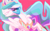 Size: 3600x2200 | Tagged: safe, artist:nekosnicker, princess celestia, alicorn, pony, g4, chest fluff, female, high res, lidded eyes, solo