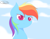 Size: 2500x1972 | Tagged: safe, artist:fabián art, rainbow dash, pegasus, pony, g4, cute, female, solo